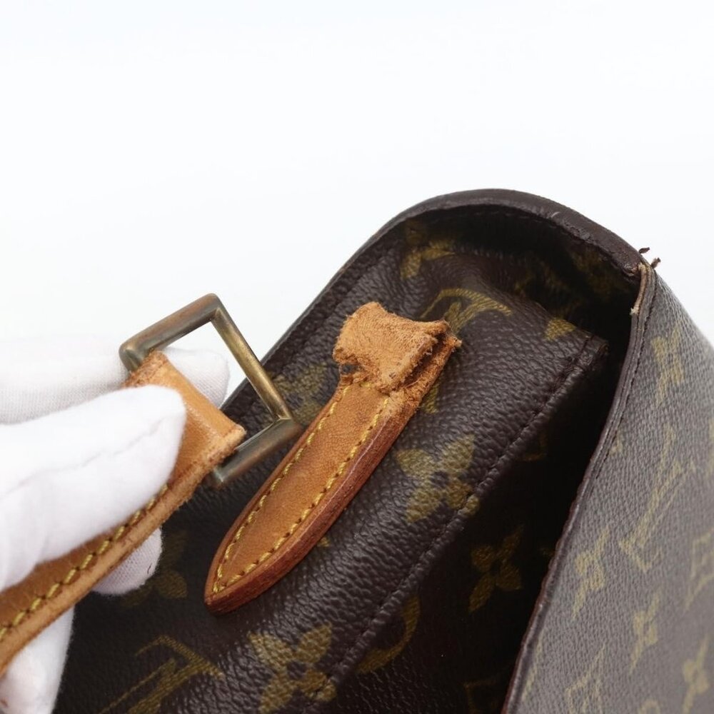 Authentic LOUIS VUITTON Monogram Saint Cloud GM Shoulder Bag M51242 LV - Picture 15 of 16